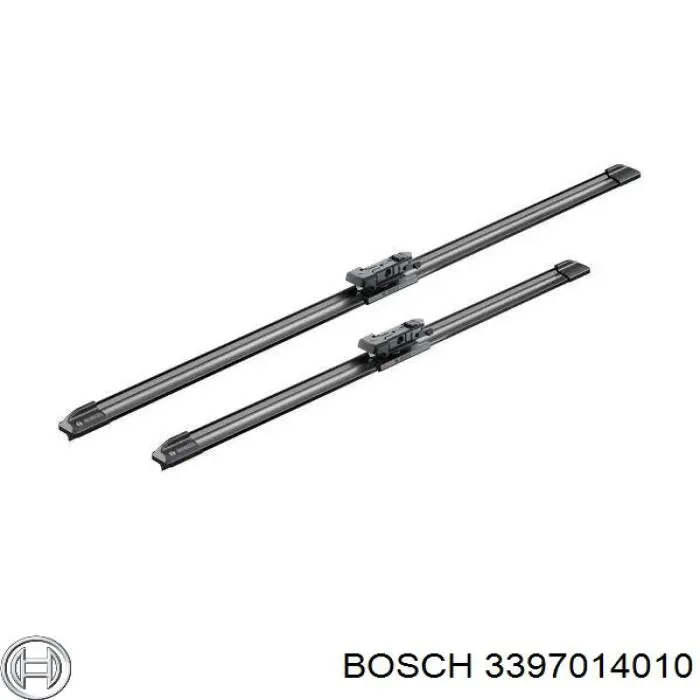 3397014010 Bosch juego de limpiaparabrisas de luna delantera, 2 piezas