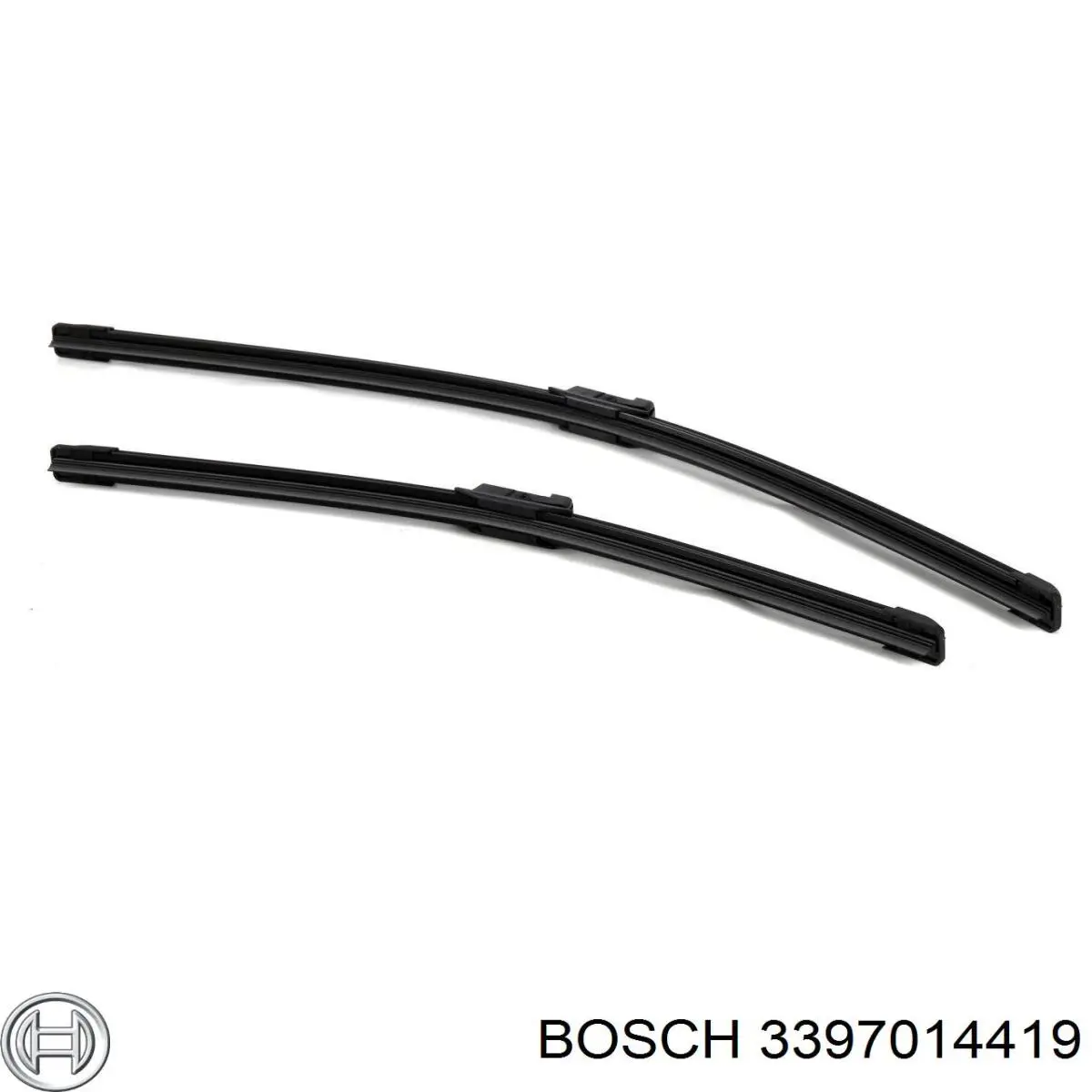 3397014419 Bosch juego de limpiaparabrisas de luna delantera, 2 piezas