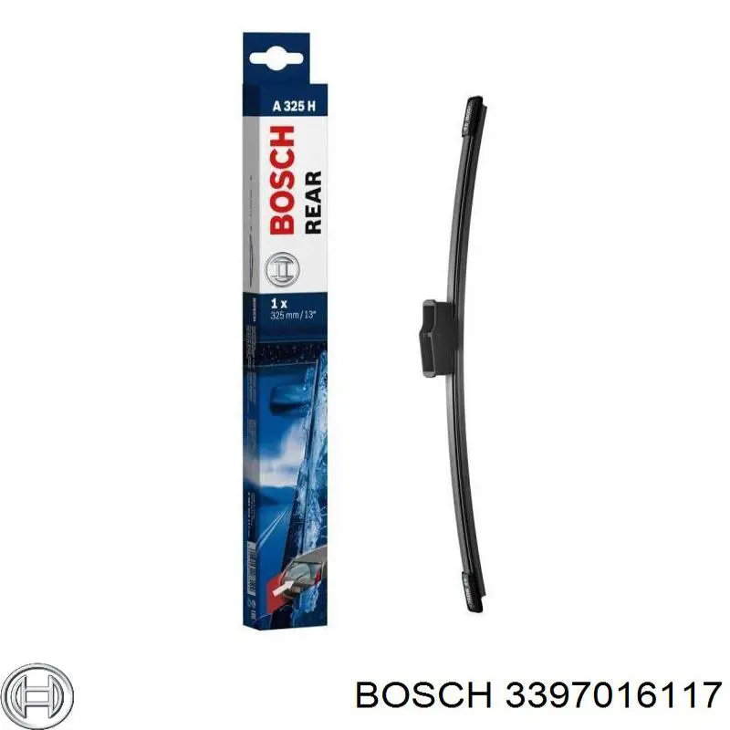 3397016117 Bosch limpiaparabrisas de luna trasera