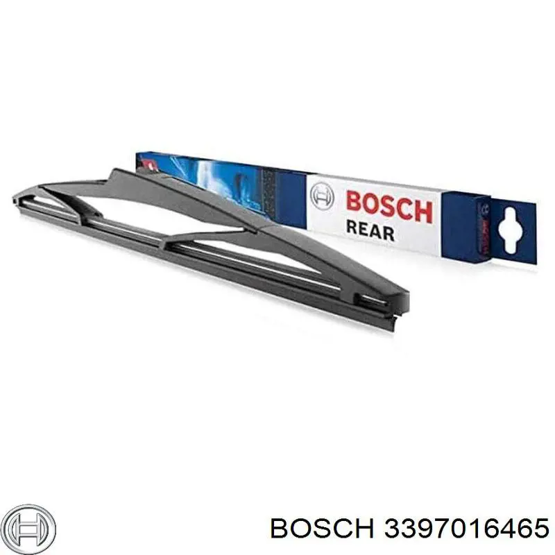 3 397 016 465 Bosch limpiaparabrisas de luna trasera