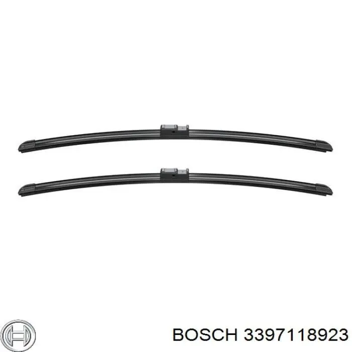 3397118923 Bosch limpiaparabrisas de luna delantera copiloto