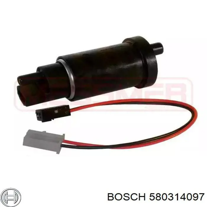 580314097 Bosch bomba de combustible eléctrica sumergible