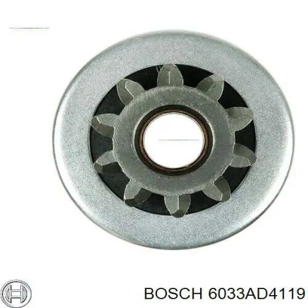 6033AD4119 Bosch bendix, motor de arranque