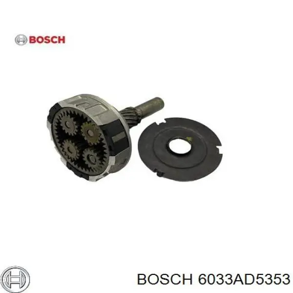 6033AD5353 Bosch bendix, motor de arranque