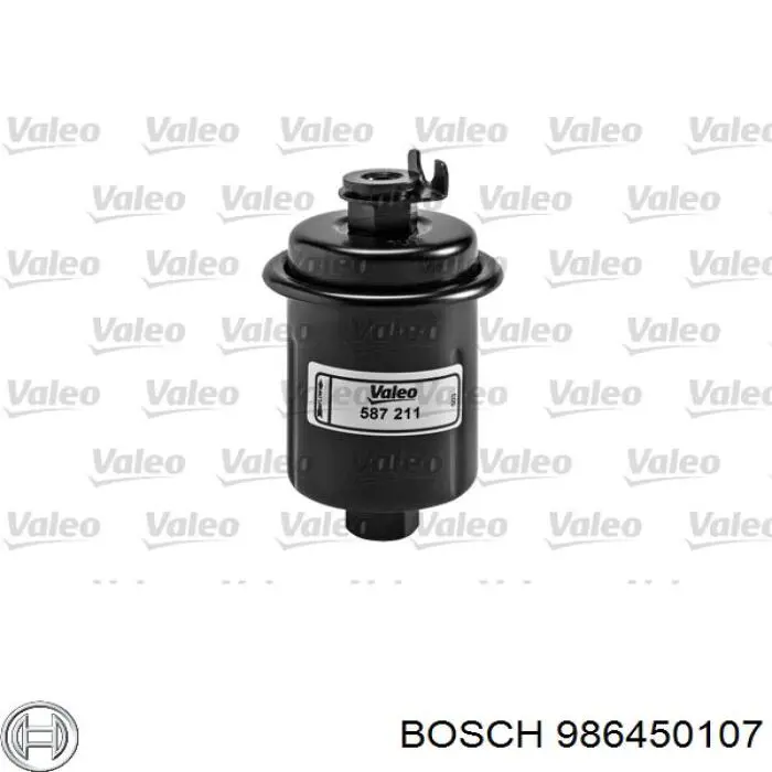 986450107 Bosch filtro combustible