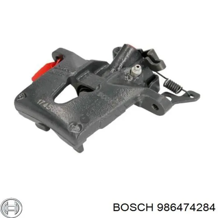 986474284 Bosch pinza de freno trasero derecho