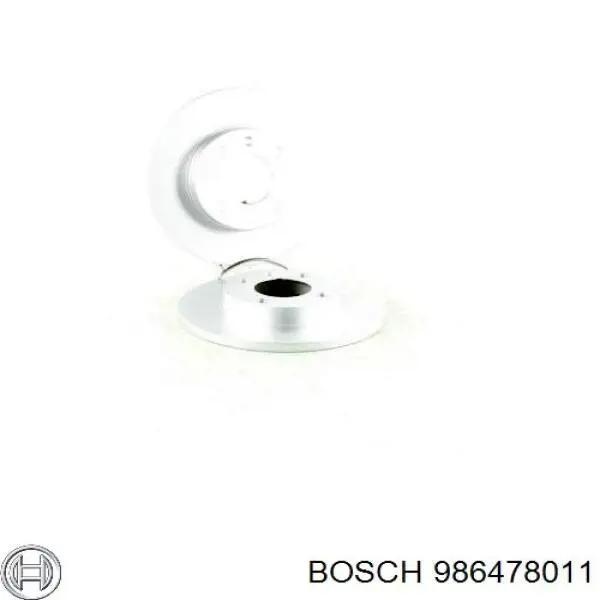 986478011 Bosch freno de disco delantero