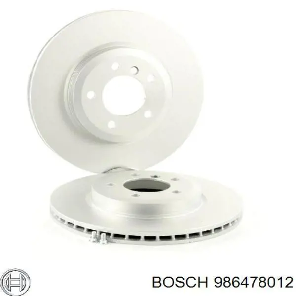 986478012 Bosch freno de disco delantero