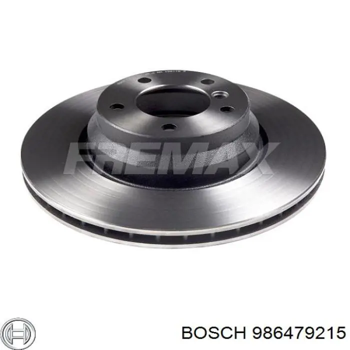 986479215 Bosch freno de disco delantero