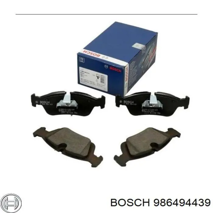 986494439 Bosch pastillas de freno delanteras