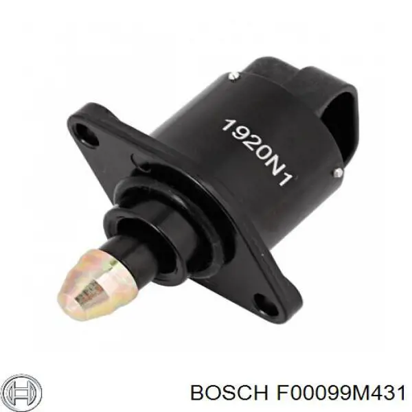 F00099M431 Bosch válvula de mando de ralentí, suministro de aire