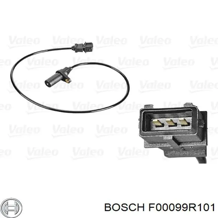 F00099R101 Bosch sensor de posición del cigüeñal