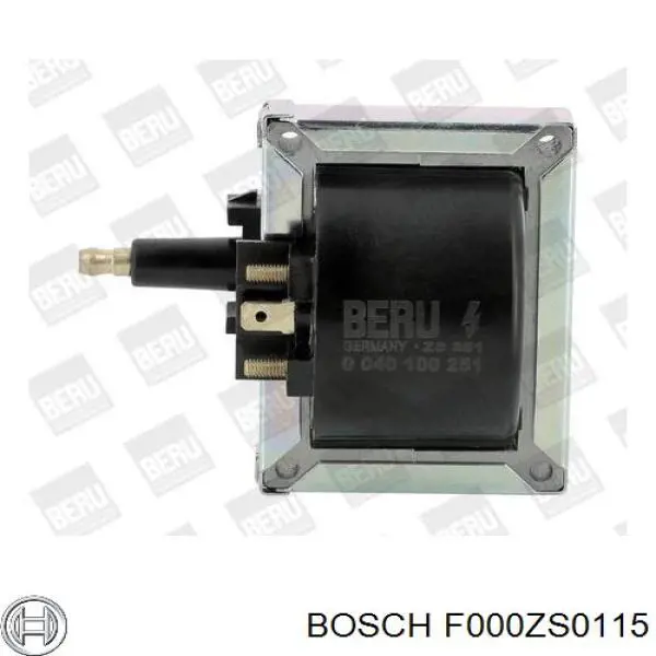 F000ZS0115 Bosch bobina de encendido