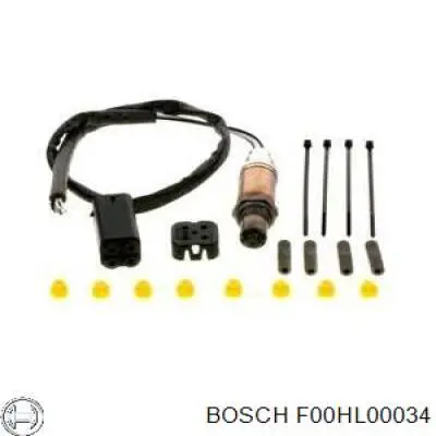 F00HL00034 Bosch sonda lambda sensor de oxigeno para catalizador