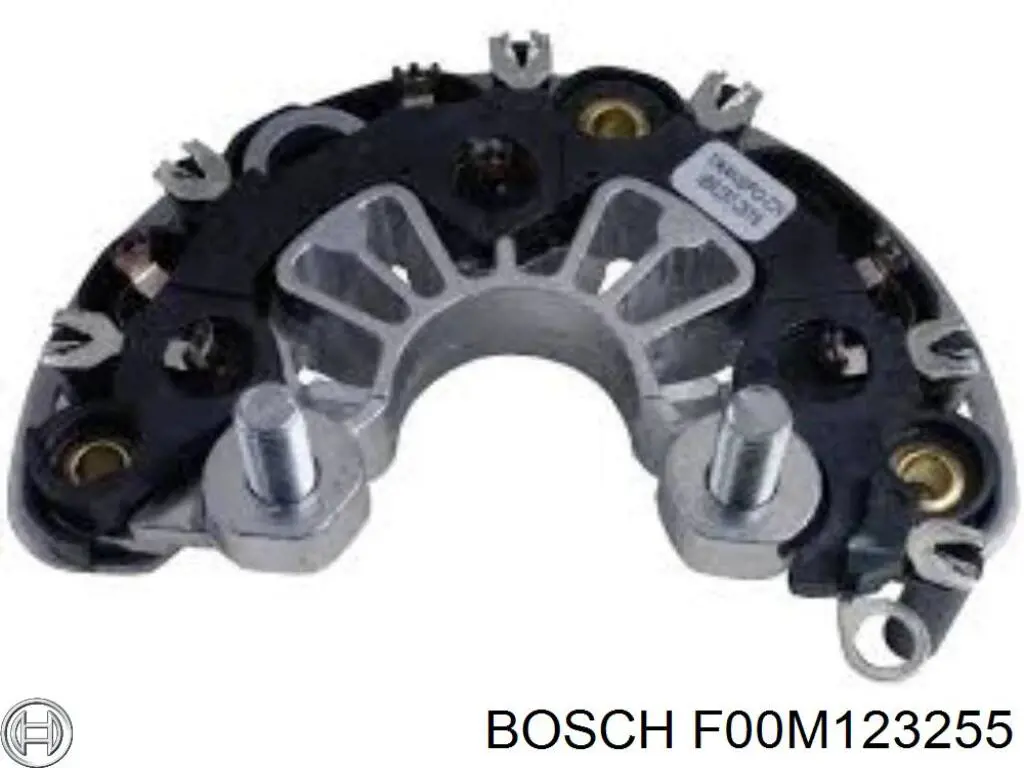 F00M123255 Bosch alternador diodo puente rectificador