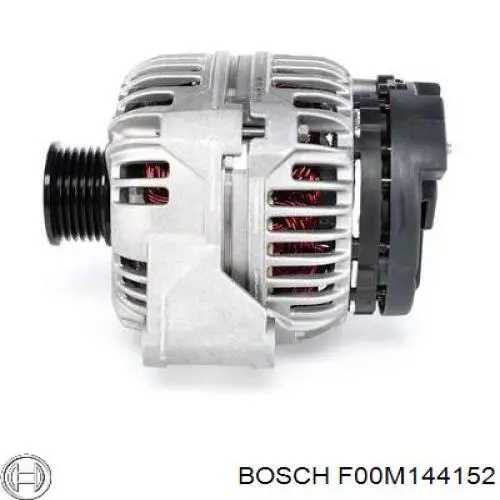 F00M144152 Bosch regulador de rele del generador (rele de carga)