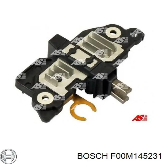 F00M145231 Bosch regulador de rele del generador (rele de carga)