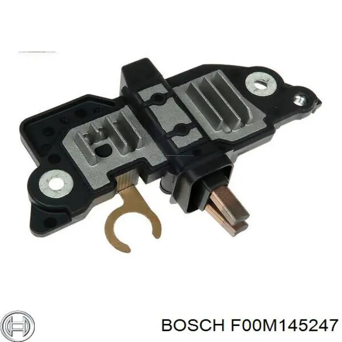 F00M145247 Bosch regulador de rele del generador (rele de carga)