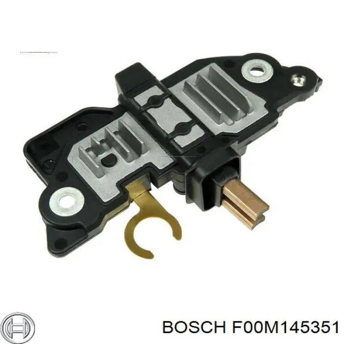 F00M145351 Bosch regulador de rele del generador (rele de carga)