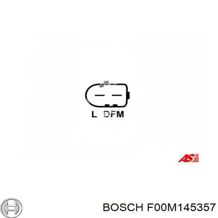 F00M145357 Bosch regulador de rele del generador (rele de carga)