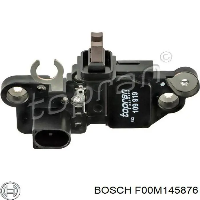 F00M145876 Bosch regulador de rele del generador (rele de carga)