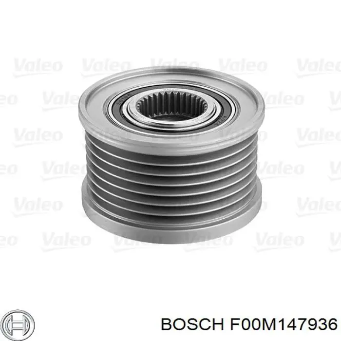 F00M147936 Bosch poleas juego de piezas