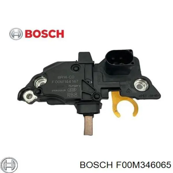 F00M346065 Bosch regulador de rele del generador (rele de carga)