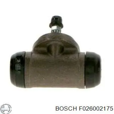 F026002175 Bosch cilindro de freno de rueda trasero