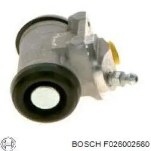 F026002560 Bosch cilindro de freno de rueda trasero