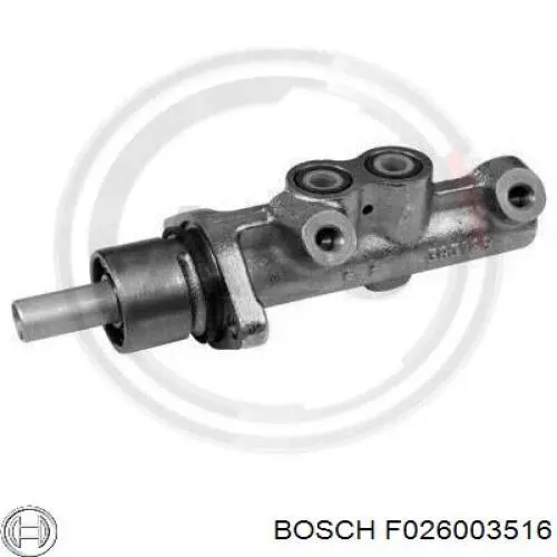 F 026 003 516 Bosch cilindro principal de freno