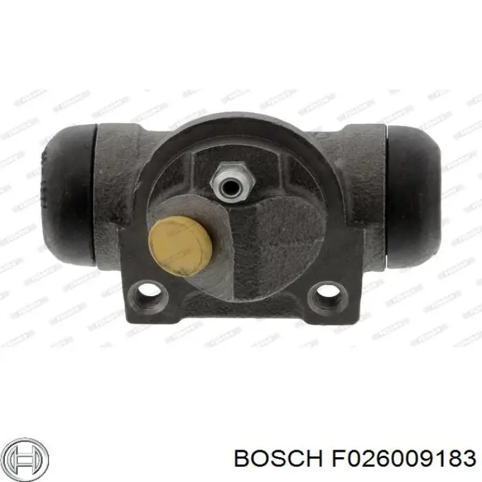 F 026 009 183 Bosch cilindro de freno de rueda trasero