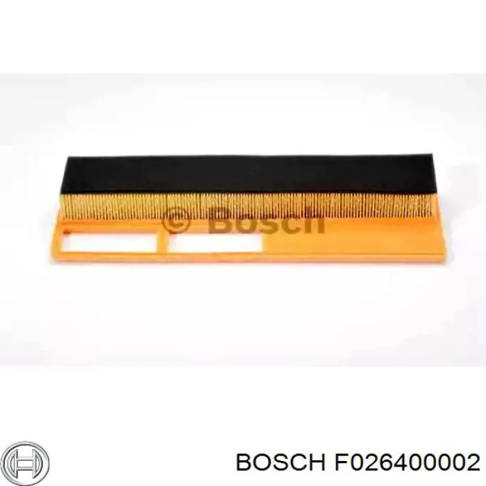 F026400002 Bosch filtro de aire