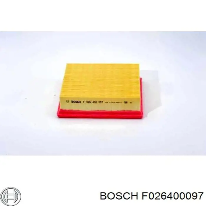 F026400097 Bosch filtro de aire