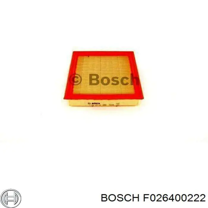 F026400222 Bosch filtro de aire