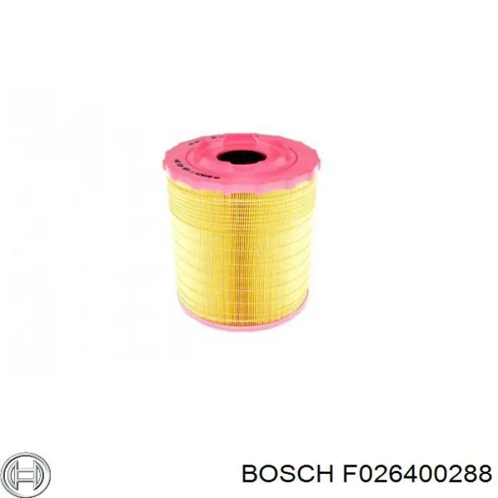 F 026 400 288 Bosch filtro de aire