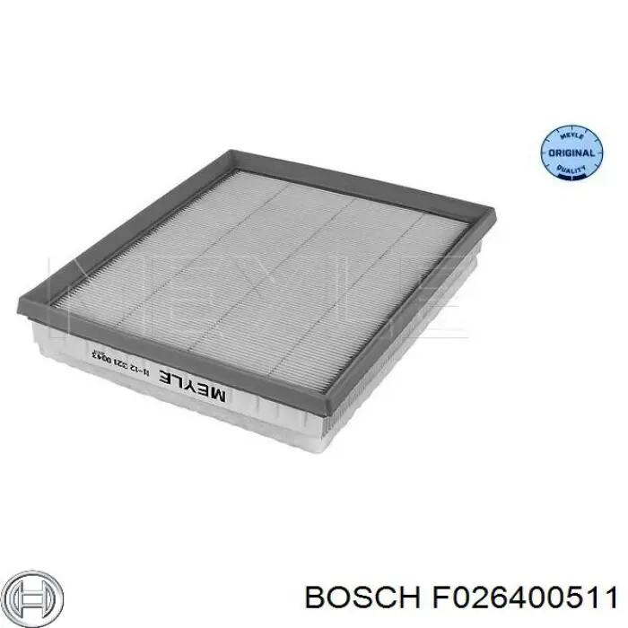 F026400511 Bosch filtro de aire