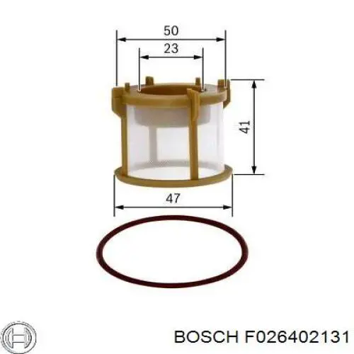 F026402131 Bosch filtro combustible