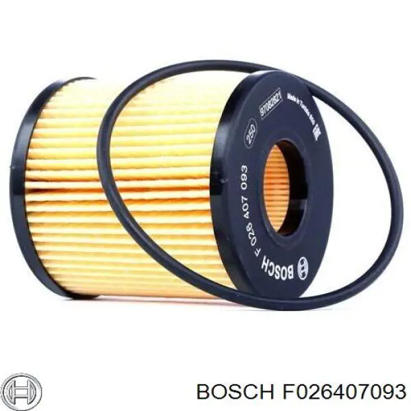 F026407093 Bosch filtro de aceite