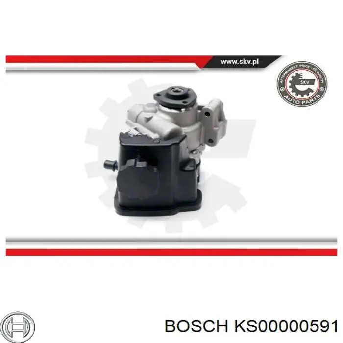 KS00000591 Bosch bomba hidráulica de dirección