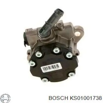 K S01 001 738 Bosch bomba hidráulica de dirección