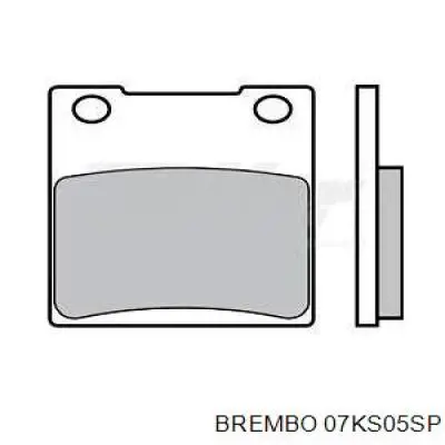 07KS05SP Brembo pastillas de freno traseras