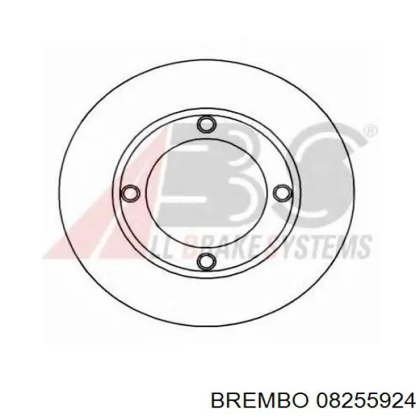 08.2559.24 Brembo freno de disco delantero