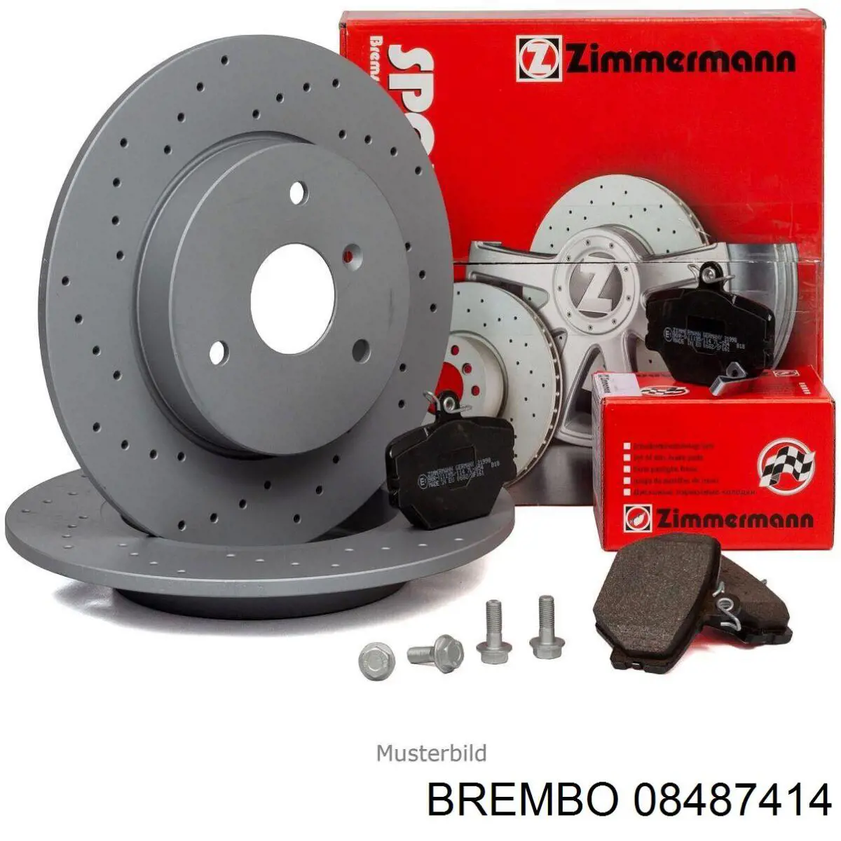 08.4874.14 Brembo disco de freno trasero