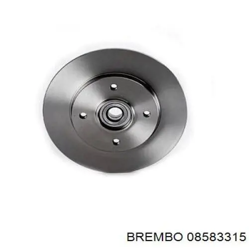 08583315 Brembo disco de freno trasero