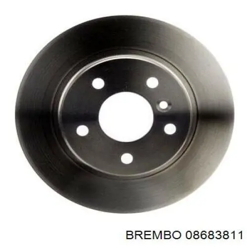 08.6838.11 Brembo disco de freno trasero