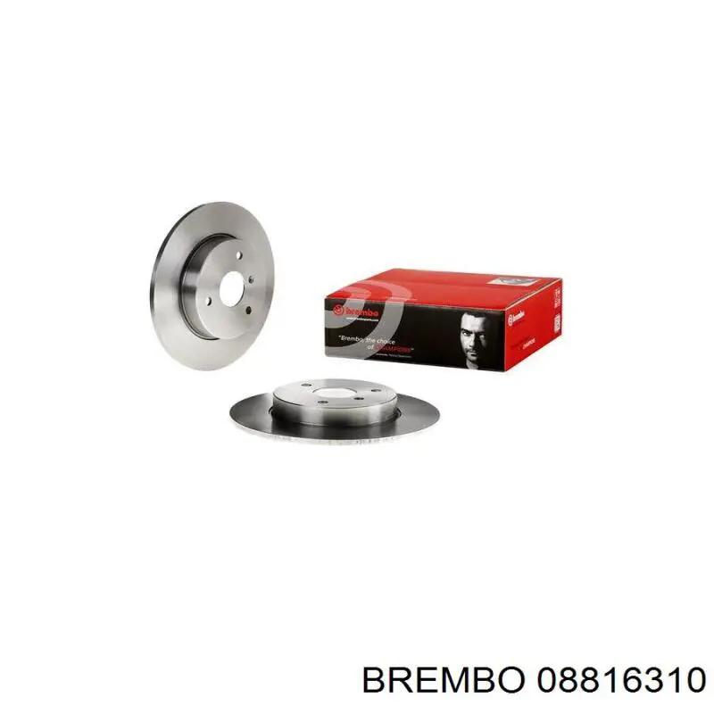 08.8163.10 Brembo freno de disco delantero