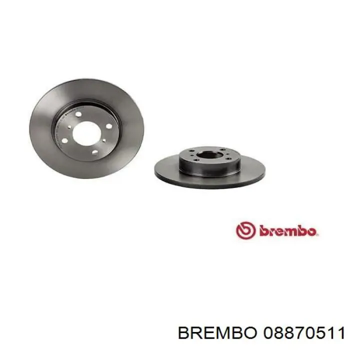 08.8705.11 Brembo freno de disco delantero