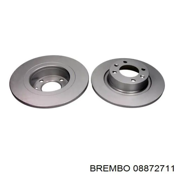 08.8727.11 Brembo disco de freno trasero