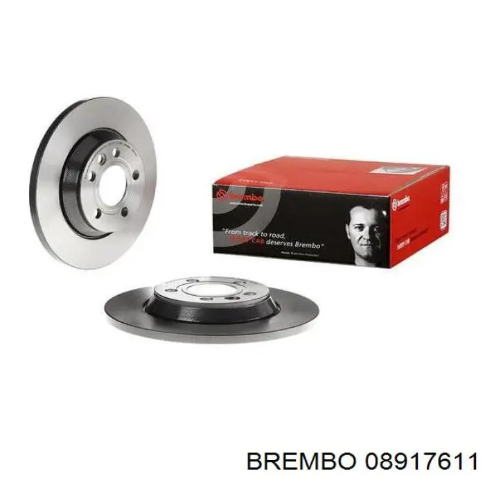 08.9176.11 Brembo disco de freno trasero