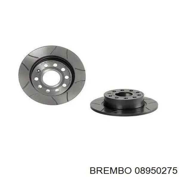 08.9502.75 Brembo disco de freno trasero